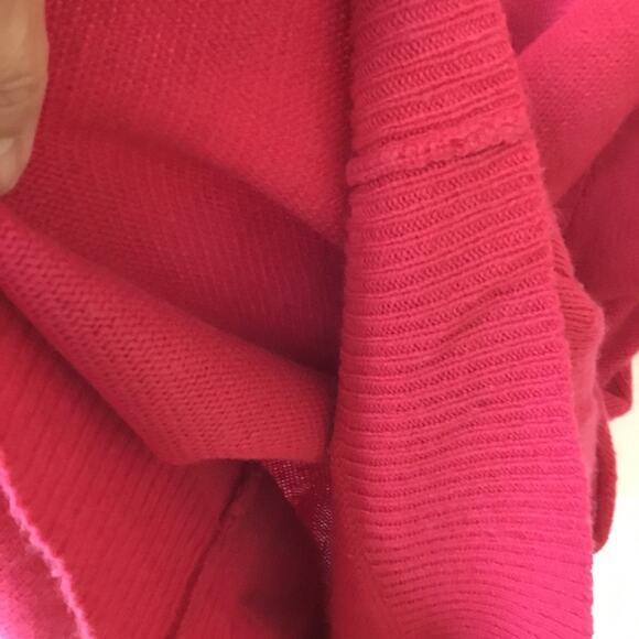 BCBGMaxAzria Red Quarter Sleeve Cowl Neck Sweater - Picture 9 of 11